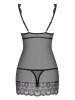 Obsessive 853-CHE-1 koszulka i stringi L/XL